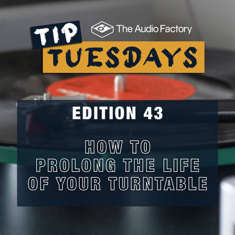 The Audio Factory Tip Tuesday Edition 43: How to Extend the Life of Your Turntable