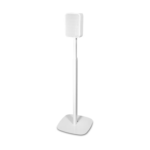 Pulse Flex/M Stand (White) with ghost speaker - Front View