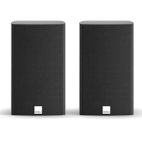 DALI Epicon 2 Black Bookshelf Speakers with Grilles - Front