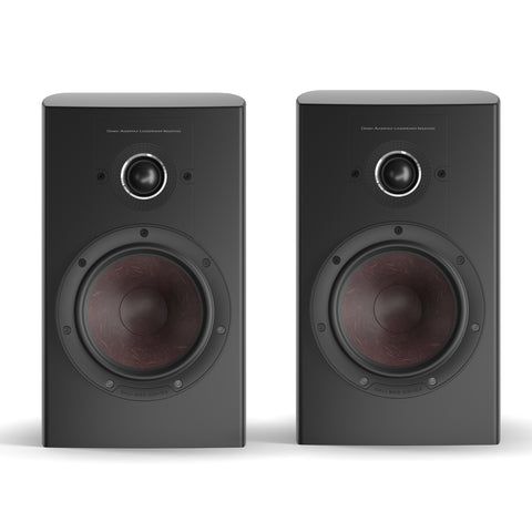 DALI Epicon 2 Black Bookshelf Speakers without Grilles - Front