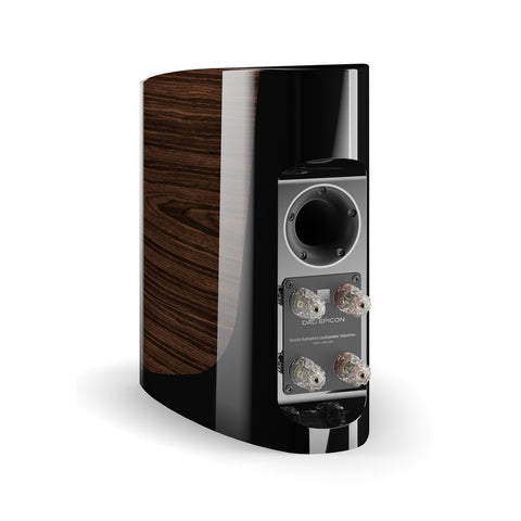 DALI Epicon 2 Walnut Bookshelf Speakers - Rear