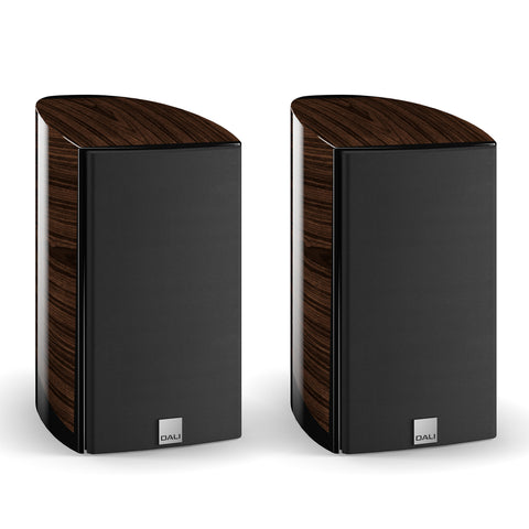 DALI Epicon 2 Walnut Bookshelf Speakers - Front