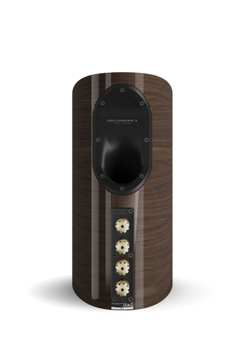 DALI Epikore 3 High Gloss Walnut - Rear View