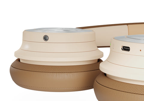 DALI IO-8 Headphones - Caramel White - Detail Shot