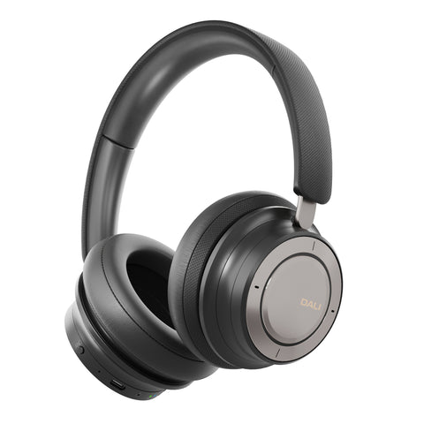 DALI IO-8 Headphones - Iron Black - 3/4 View