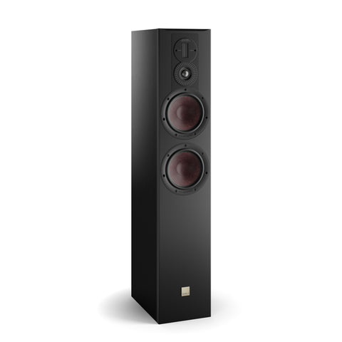 DALI Opticon 6 MK2 Black without Grilles - Front View