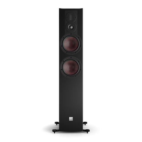 DALI Opticon 6 MK2 Black without Grilles - Front View