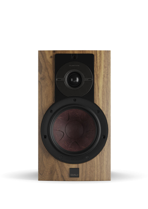 DALI Rubikore 2 Natural Walnut without grille - Front View