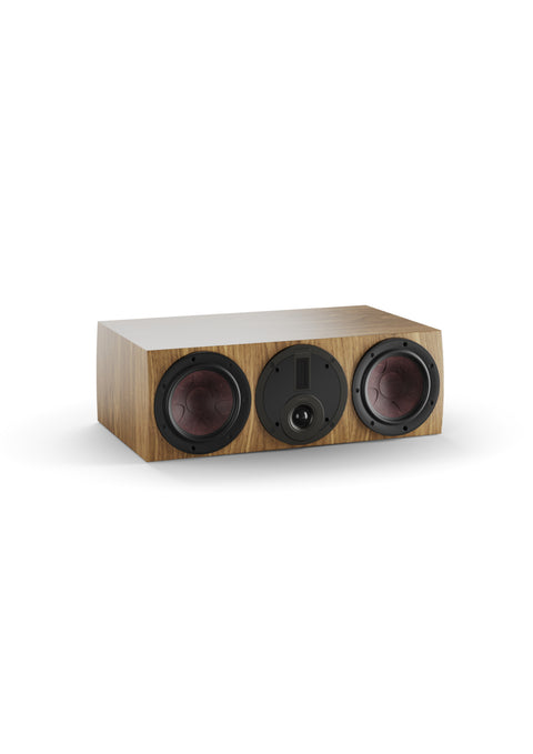 DALI Rubikore Cinema Natural Walnut without grille - Horizontal - Front View