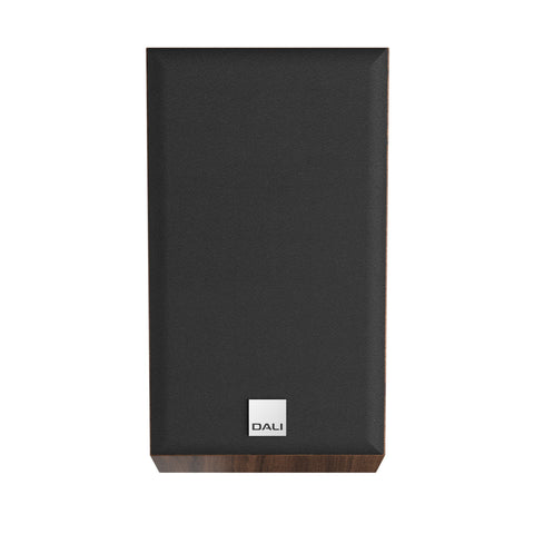 DALI Alteco C-1 Multi-Purpose Speaker Walnut - Front with Grille