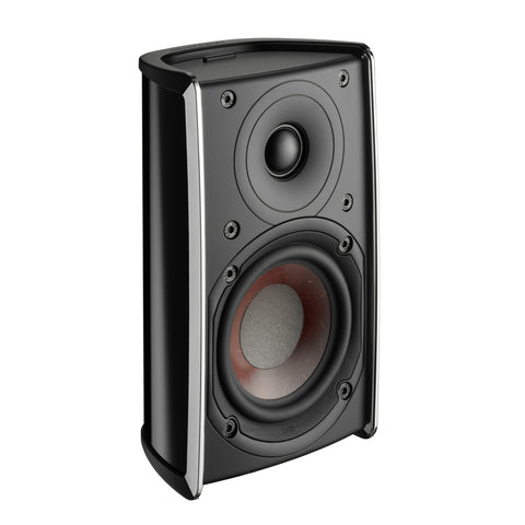 DALI Fazon Mikro Black Chrome without Grille - Front