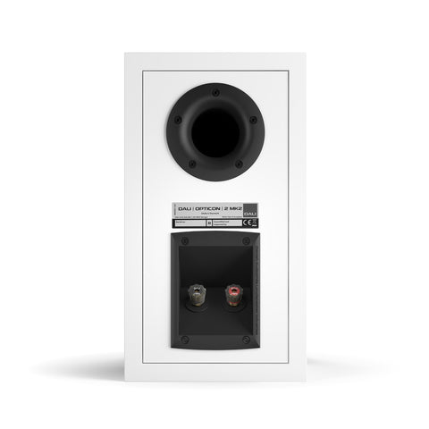 DALI Opticon 2 MK2 White - Rear View
