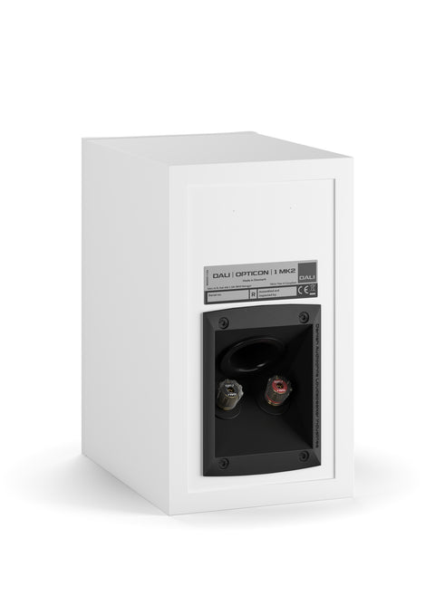 DALI Opticon 1 MK2 White - Rear View