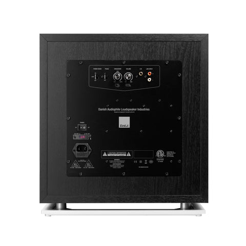 DALI Sub K-14 Black Subwoofer - Rear View