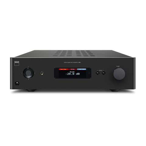 NAD C388 Hybrid Digital DAC Amplifier - Front View