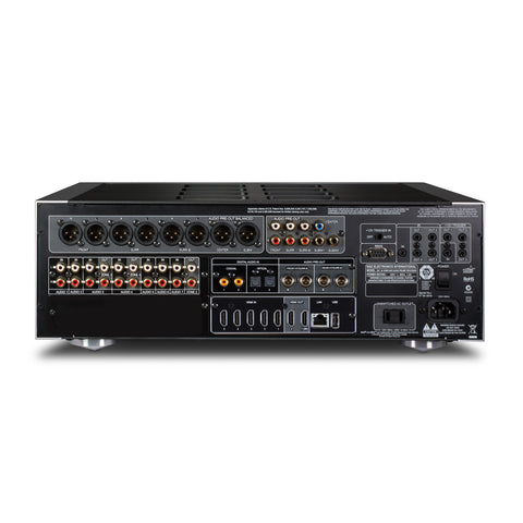 NAD M17 V2 AV Surround Sound Preamp Processor - Rear View