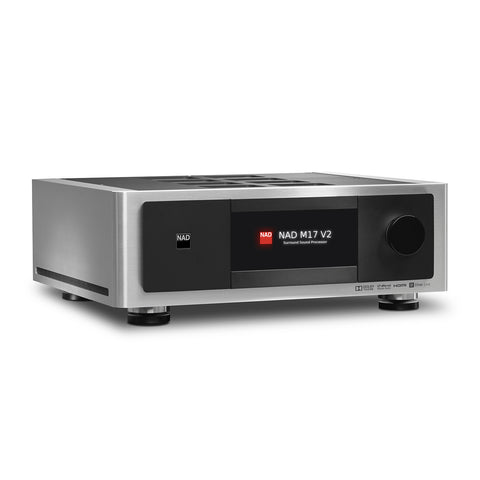 NAD M17 V2 AV Surround Sound Preamp Processor - Front View