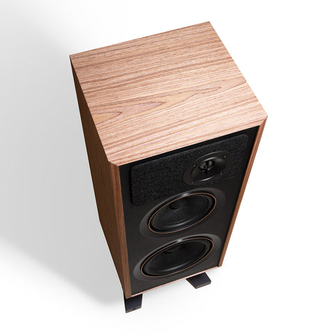 Passif 50 Walnut Speakers without Grilles - Top View