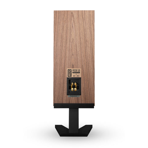 Passif 50 Walnut Speakers - Rear View