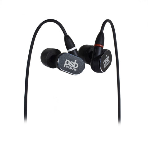PSB M4U 4 earbuds - black