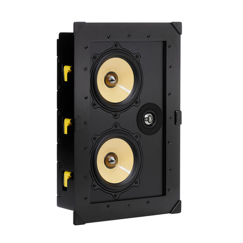 Imagine W-LCR In-Wall Speaker without Grille- 3/4 View