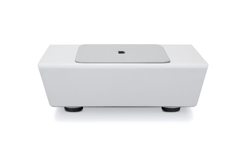 Bluesound Pulse Sub Plus white laying down - Front View
