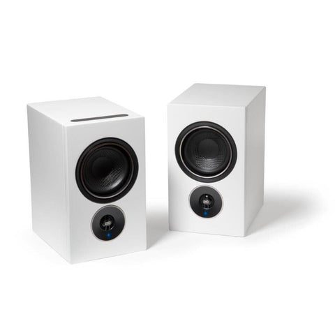 PSB Alpha iQ Speakers (White) - Front View