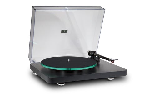 NAD C588 Turntable with dust cover up