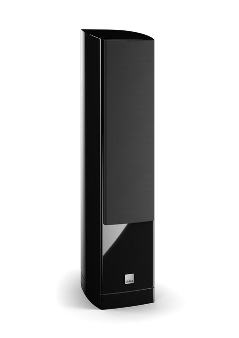 Black DALI Epicon 6 Tower Speaker with grille