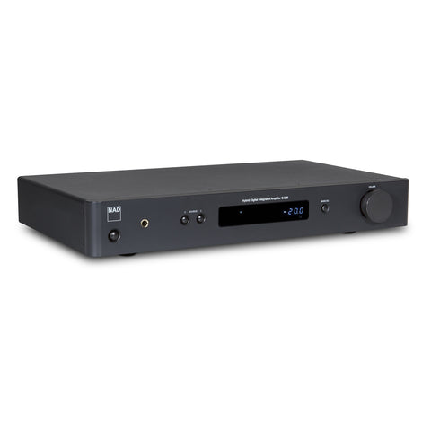 NAD C328 Hybrid Digital DAC Amplifier - Front 3/4 View