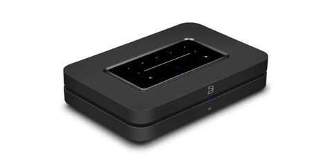 Bluesound Node (Black) - Front 3/4 View