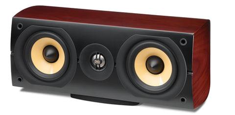 PSB Imagine Mini Center Channel Speaker (Cherry) without Grille - Front View