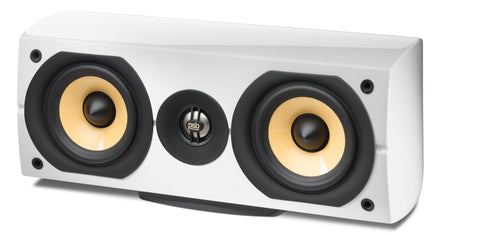 PSB Imagine Mini Center Channel Speaker (White) without Grille - Front View