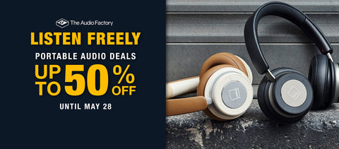 The Audio Factory Listen Freely. Portable Deals up to 50% Off until May 28