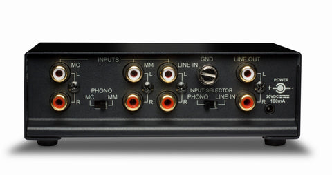 NAD PP4 Digital Phono USB Preamplifier - Rear View