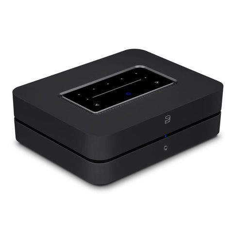 Bluesound Powernode Black - Front 3/4 View