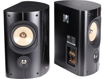 Imagine S Surround Speaker (Black) without Grilles - Front View