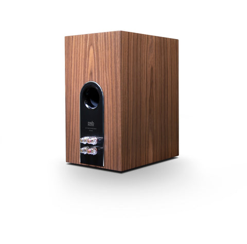 Synchrony B600 Bookshelf Speakers (Satin Walnut) - Rear View